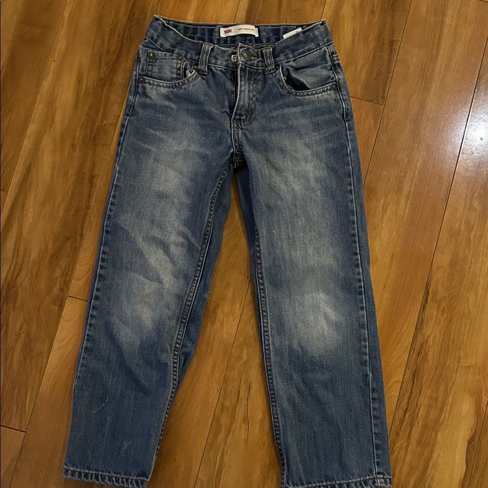 Levi's boys Straight Blue Jeans